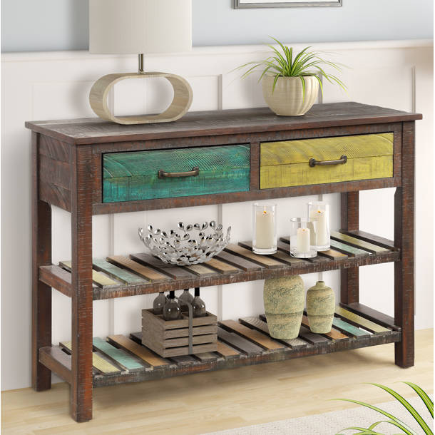Highland Dunes Colne Solid Wood End Table Wayfair